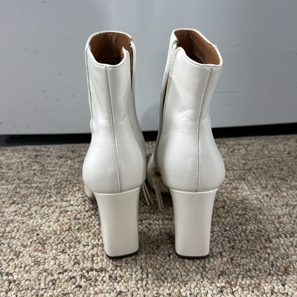 Madden Girl White Booties - Picture 4 of 9